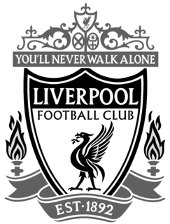 Liverpool FC Logo Black and White