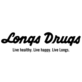 Longs Drugs Logo Black and White