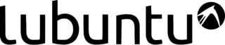Lubuntu Logo Black and White