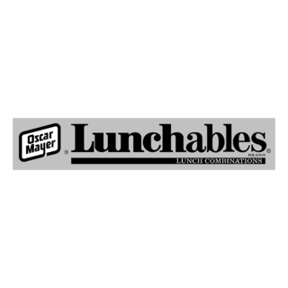 Lunchables Logo Black and White