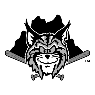 Lynchburg Hillcats Logo Black and White