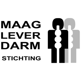 Maag Lever Darm Stichting Logo Black and White