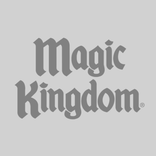 Magic Kingdom Logo Black and White