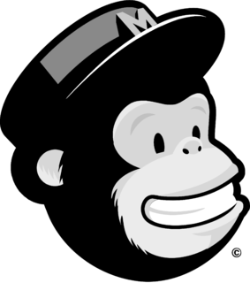 MailChimp Freddie Icon Logo Black and White