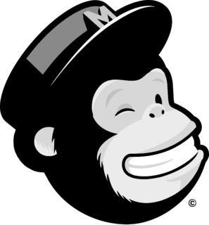 MailChimp Freddie Icon Wink Logo Black and White
