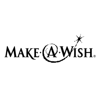 Make A Wish Logo Black and White
