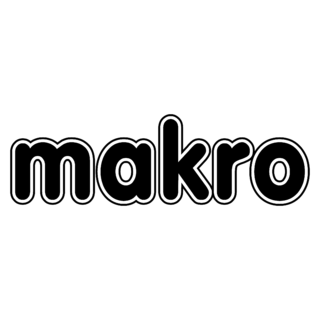 Makro Logo Black and White