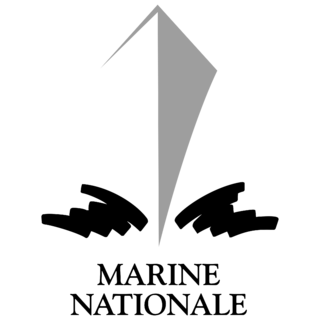 Marine Nationale Logo Black and White