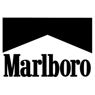 Marlboro Logo Black and White