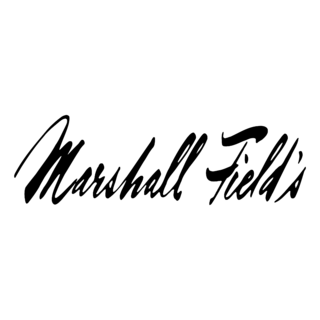 Marshall Field’s Logo Black and White