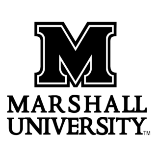 Marshall University Logo Black and White (2)