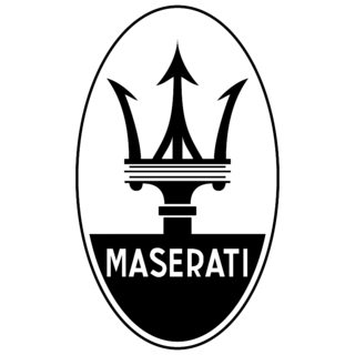 Maserati Logo Black and White (1)