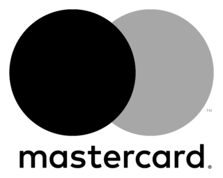 MasterCard Logo Black and White