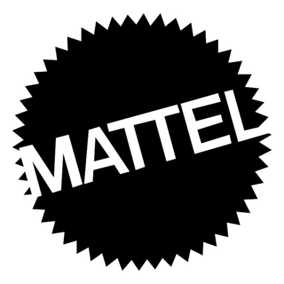 Mattel Logo Black and White