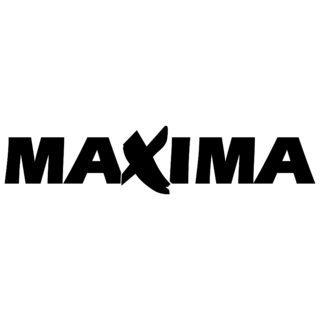 Maxima Logo Black and White