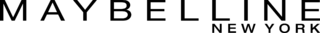 Maybelline New York Logo Black and White