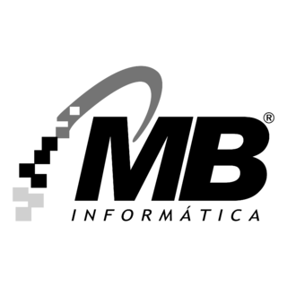 MB Informatica Logo Black and White
