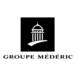 Mederic Groupe Logo Black and White