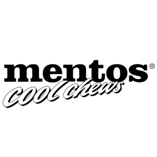 Mentos Logo Black and White