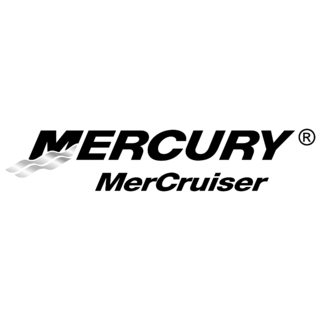 Mercury MerCruiser Logo Black and White