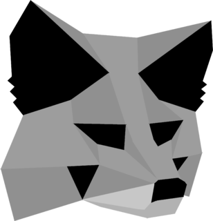MetaMask Logo Black and White