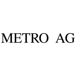 Metro AG Logo Black and White