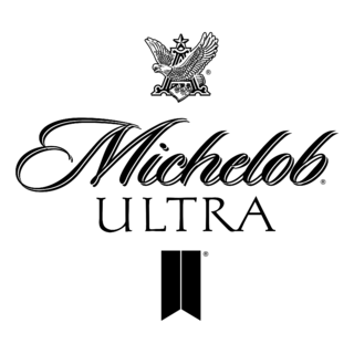 Michelob Ultra Logo Black and White