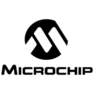 Microchip Logo Black and White