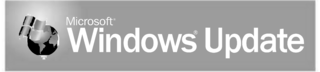 Microsoft Windows Update Logo Black and White