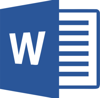 Microsoft Word 2013 Logo PNG