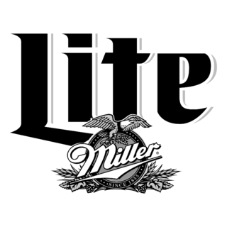 Miller Lite Logo Black and White (4)