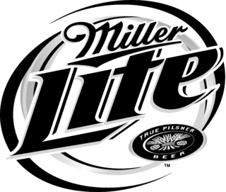 Miller Lite Logo Black and White