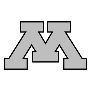 Minnesota Golden Gophers Logo Black and White