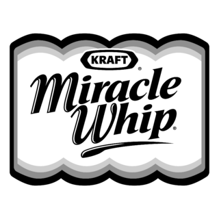 Miracle Whip Logo Black and White