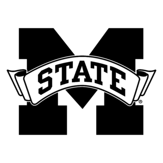 Mississippi State Bulldogs Logo Black and White (1)