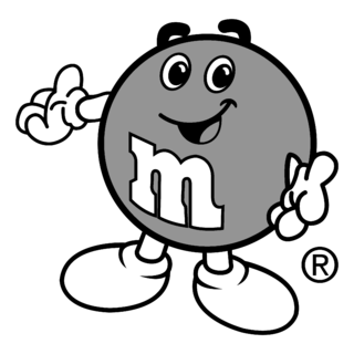 M&M’s Logo Black and White (1)