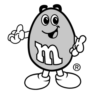 m&m’s Logo Black and White (3)
