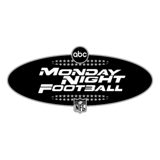 Monday Night Football USA Logo Black and White