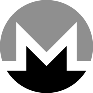 Monero Logo Black and White