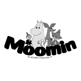 Moomin Logo Black and White