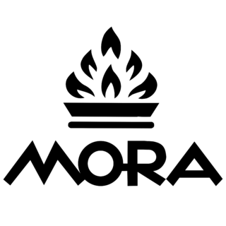 Mora Logo Black and White