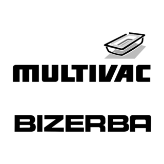 Multivac Bizerba Logo Black and White