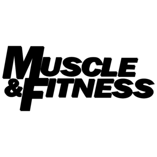 Muscle & Fitness Logo Black and White