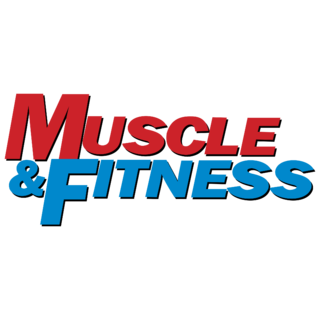 Muscle & Fitness Logo PNG