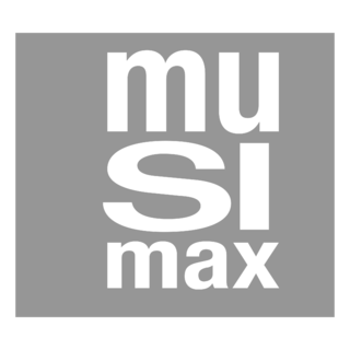 MusiMax Logo Black and White