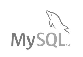 MySql Logo Black and White