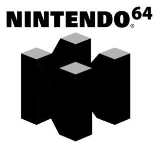 N64 Logo Black and White