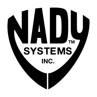 NADY Systems Logo Black and White