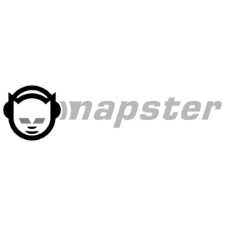 Napster Logo Black and White