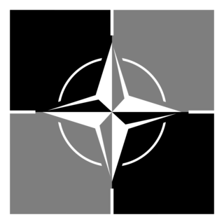 NATO Logo Black and White